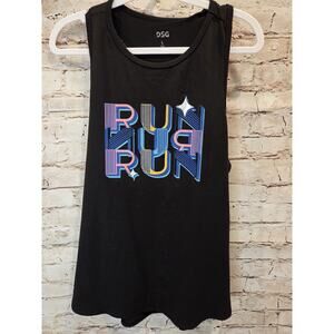 Prince Girls Size Large Graphic Tank Top Dark Blue Sleeveless